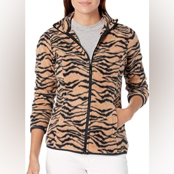 Tiger Print Zip Up Jacket 🐅 - Picture 4 of 5